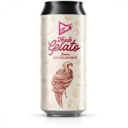 Funky Fluid TRIPLE GELATO BIANCO Ice Cream Sour 9% 0,5L - Sklep Impuls