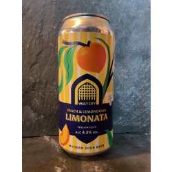 Vault City Brewing Peach & Lemongrass Limonata