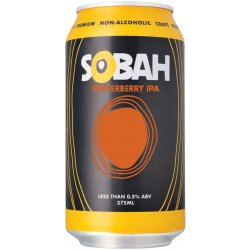 Sobah Non-Alcoholic Beverages Pepperberry IPA 330ml - BoozeBud