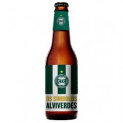 CFC Os Símbolos Alviverdes Sour Garrafa 355ml - Clube do Malte