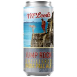 Mcleods Jump Rock Unfiltered IPA 440ml - The Beer Cellar