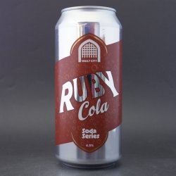 Vault City - Ruby Cola - 4.5% (440ml) - Ghost Whale