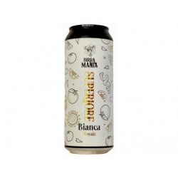 Birra Mania - 14°Superiore Bianca 0,5l plech 5,5% alc. - Beer Butik