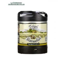 Mini fut Triple Karmeliet 6L - La Compagnie des Bonnes Bouteilles