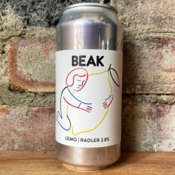 Beak Lemo Radler 2.8% (440ml) - Caps and Taps