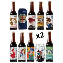 Pack Althaia 20 cervezas artesanas - 2D2Dspuma