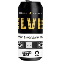 Drunken Bros ELVIS New England IPA 6,4%abv (colab Malandar) 12 latas 44cl - Drunken Bros