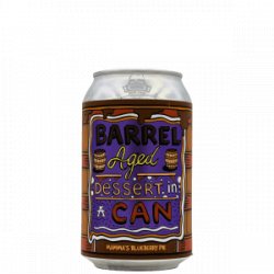 Amundsen – Barrel Aged Dessert In A Can – Mamma’s Blueberry Pie - Rebel Beer Cans