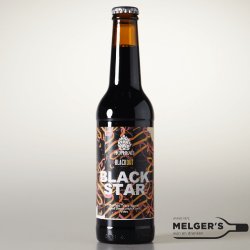 Hophead x Blackout  Black Star Buffalo Trace Barrel Kveik Voss Imperial Stout 33cl - Melgers