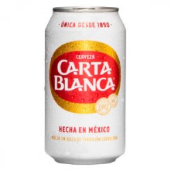 CERVEZA CARTA BLANCA LT 355 ML - Vinos América