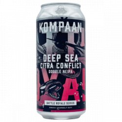 KOMPAAN – Battle Royale – Deep Sea Citra Conflict - Rebel Beer Cans