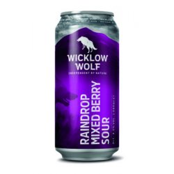 Wicklow Wolf Raindrop Mixed Berry Sour  4.2%  24 x 440ml - Wicklow Wolf