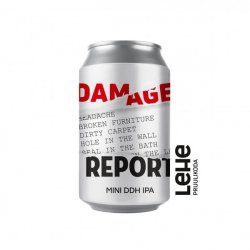 Lehe Damage Report 3,3%vol 33cl CAN - Uba ja Humal