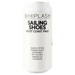 Whiplash- Sailing Shoes West Coast Pale Ale 4.8% ABV 440ml Can - Martins Off Licence
