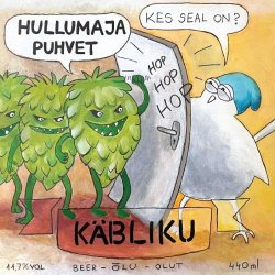 Käbliku Hullumaja Puhvet Tripple IPA 11.7%vol 0.44L CAN - Uba ja Humal