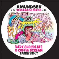 Amundsen Brewery Scream Egg Series Dark Chocolate & Coffee Amundsen Brewery Scream Egg Series Dark Chocolate & Coffee