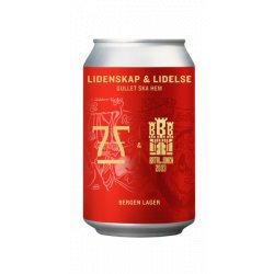 Lidenskap & Lidelse - Gullet ska hem! 33cl CAN - 7 Fjell Bryggeri