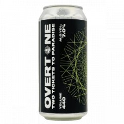 Overtone Brewing X Northern Monk – Two Tickets To Paradise - Rebel Beer Cans