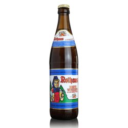 Rothaus Hefe Weizen alkoholfrei,  alcohol free beer 500ml  0.5% - The Alcohol Free Co