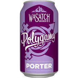 Wasatch Brewery Polygamy Porter 6 pack 12 oz. Can - Outback Liquors