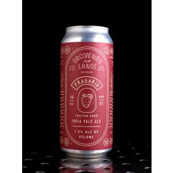 The Drowned Lands  Fragaria  Sour IPA Fraise Basilic Vanille  7,5% - Quaff Webshop