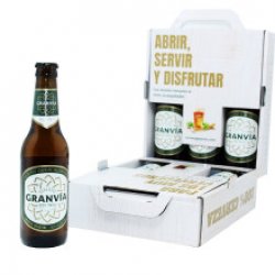 Six Pack Gran Vía Rubia 6 exquisitas cervezas artesanas - Cervezanía