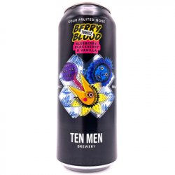 Ten Men Brewery - TWICE BERRY BLOOD: BLUEBERRY BLACKBERRY AND VANILLA - Hop Craft Beers