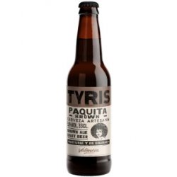 Cerveza Tyris Paquita Brown 24x33cl - MilCervezas