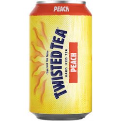 Twisted Tea Peach  1224 OZ CANS - Beverages2u