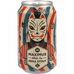 Maximus White Fox India Stout Op=Op (THT 05-04-24) - Drankgigant.nl