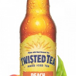 Twisted Tea Peach 2412 oz bottles - Beverages2u