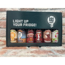 100 Watt Cadeauset 6 fles - 33 CL - House of Beers Uden