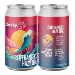 Cheeky Monkey Brewing Co. Cliffhangers Hazy IIPA - Beer Force