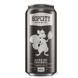 HopCity Barking Squirrel Amber Lager (473ml) - Castle Off Licence - Nutsaboutwine