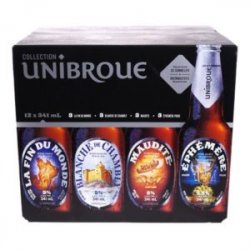 UNIBROUE SOMMELIER SELECTION 2412oz bottles - Beverages2u