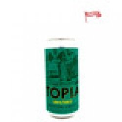 Utopian  Unfiltered British  Lager 4.7% 440ml - Thirsty Cambridge