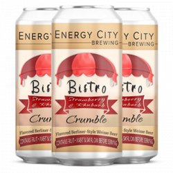 Energy City Bistro Strawberry & Rhubarb Crumble 4-pack - The Open Bottle