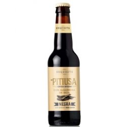 F S IBIZA La Pitiusa Cerveza negra artesana con algarroba 12x33 cl - MilCervezas