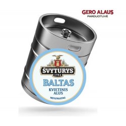 Pilstomas alus Švyturys BALTAS (statinėmis) - Gero Alaus Parduotuvė