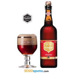 Chimay Première 75cl (Roja) - 2D2Dspuma