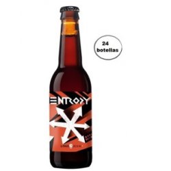 La Pirata ENTROPY Barley Wine with Oak Wood Chips 24x330 - MilCervezas