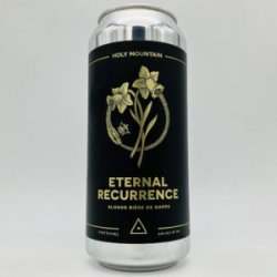 Holy Mountain Eternal Recurrence Oak-Aged Blonde Biere de Garde Can - Bottleworks