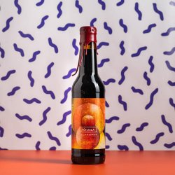 Pōhjala  Strudel Stout  BA Imperial Stout with Apple & Cinnamon  11.5% 330ml Bottle - All Good Beer