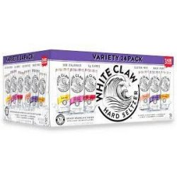 White Claw Hard Seltzer Variety Pack 6 flavors 24 pack12 oz cans - Beverages2u