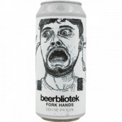 Beerbliotek – Fork Hands - Rebel Beer Cans