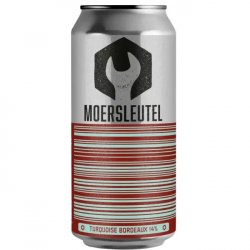 Moersleutel Craft Brewery Barcode: Turquoise Bordeaux Moersleutel Craft Brewery Barcode: Turquoise Bordeaux