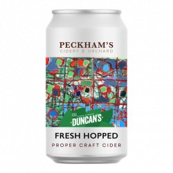 Peckham's X Duncan's Fresh Hopped Apple Cider 330mL - The Hamilton Beer & Wine Co