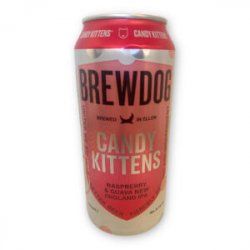 Brewdog, Candy Kittens, Raspberry & Guava NEIPA,  0,44 l.  6,0% - Best Of Beers