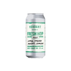 Verdant Brewing Co Fresh Hop 2025 (Citra, Krush, Mosaic, Simcoe)