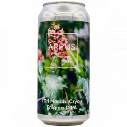 Ārpus Brewing Co.  TDH Mosaic Cryo x Enigma DIPA - Rebel Beer Cans